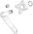 SRAM Force E1 DUB Kurbelschraube mit Abzieher M18/M30