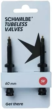 Schwalbe Tubeless Ventil SV Presta 60mm, schwarz (SB3535)