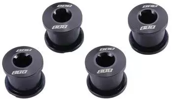 BBB SingelStars Kettenblattschrauben Alu 5mm schwarz