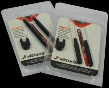 Vittoria Ventilverl&auml;ngerung Aluminium 30mm, 2er-Pack (TYV5VE0230BL)