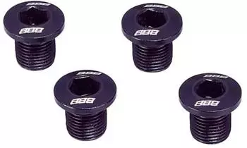 BBB SingleStars Kettenblattschrauben Singlespeed 8,3mm schwarz (BCR-60S)