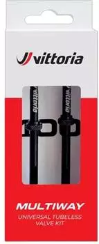 Vittoria Multiway Tubeless-Ventil Alu 100mm, 2 St&uuml;ck (1AA00094)