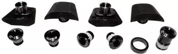 FSA SL-K ABS Kettenblattschrauben-Set schwarz (390-2098)