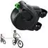 LuxusKollektion Fahrrad-Abschleppseil elastisch, schwarz, universal
