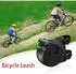 LuxusKollektion Fahrrad-Abschleppseil elastisch, schwarz, universal