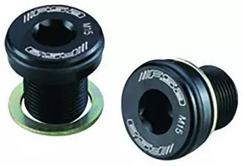 FSA ISIS Alu Kurbelschraube M15, schwarz (390-2050)