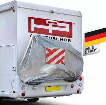 HP Autozubeh&ouml;r Fahrradh&uuml;lle mit Warntafeltasche, Nylon, bis 2 Fahrr&auml;der (18158)