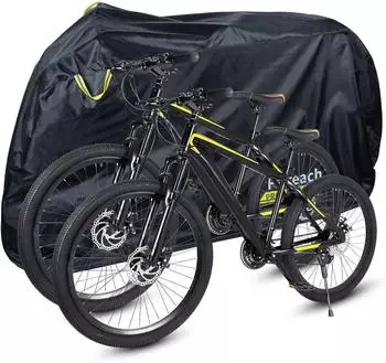 LuxusKollektion Fahrradabdeckung wasserdicht, UV-Schutz, 205cm