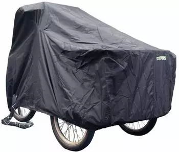 dscovers DS Covers Cargo Lastenfahrrad-Abdeckplane, wasserfest, schwarz, Large (BUC-24424-8718657940427)