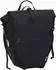 vidaXL Fahrradtasche für Gepäckträger 25L, Polyester, schwarz (32,5x17x57cm)
