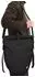 vidaXL Fahrradtasche für Gepäckträger 25L, Polyester, schwarz (32,5x17x57cm)