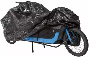 M-Wave Fahrradschutzabdeckung Cargo 280x135cm schwarz (715157)