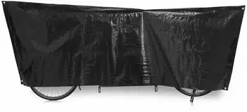 Visionking Fahrradschutzh&uuml;lle Tandem 110x300cm, schwarz (VK56)