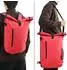 vidaXL Fahrradtasche XL rot, Polyester, 31x13x58cm (42008094)
