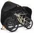 LuxusKollektion Fahrradabdeckung für 2 Fahrräder, wasserdicht, 210D Oxford-Gewebe, 210x110x95cm