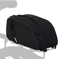 vidaXL Fahrradtasche Schwarz 38 x 16 x 16 cm Polyester