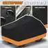 LuxusKollektion Lastenrad-Abdeckung wasserdicht 600D Oxford 225x105x110cm orange/schwarz