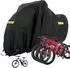 LuxusKollektion Fahrradabdeckung wasserdicht für 1-3 Fahrräder, Oxford-Gewebe, 210x112x112cm