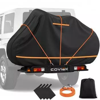 LuxusKollektion Fahrradabdeckung Heckträger 2 Fahrräder wasserdicht 203x91x127cm