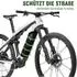 LuxusKollektion E-Bike Akku-Schutzhülle Neopren 4,5mm, schwarz, 30-41cm Umfang