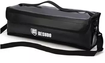 LuxusKollektion E-Bike Akku Schutztasche feuerfest, wasserabweisend, Gr&ouml;&szlig;e L (49x15x15cm)