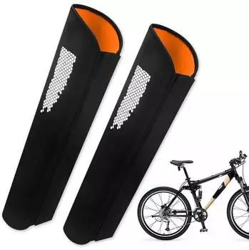 LuxusKollektion E-Bike Akku-Schutzh&uuml;lle Neopren mit Reflektoren, 54cm, 2er-Set