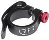 RFR 13456, RFR Sattelklemme mit Schnellspanner 31.8mm / 34.9mm schwarz/rot