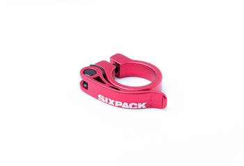 Sixpack Menace Sattelklemme Ø31,8mm red