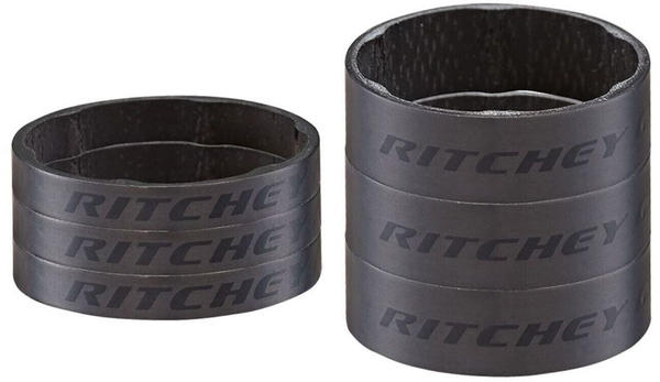 Ritchey Spacer Set Carbon 3x10mm/3x5mm black