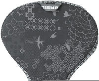 Basil 2205994411, Basil Sattel&uuml;berzug Boheme saddle cover charcoal