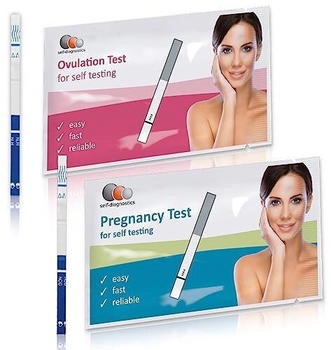 Nal von minden Ovulationstests (50 Stk.) + Schwangerschaftstests (15 Stk.)