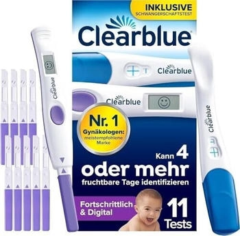 Clearblue Kinderwunsch Kit (10x Ovulationstest + 1x Schwangerschaftstest)