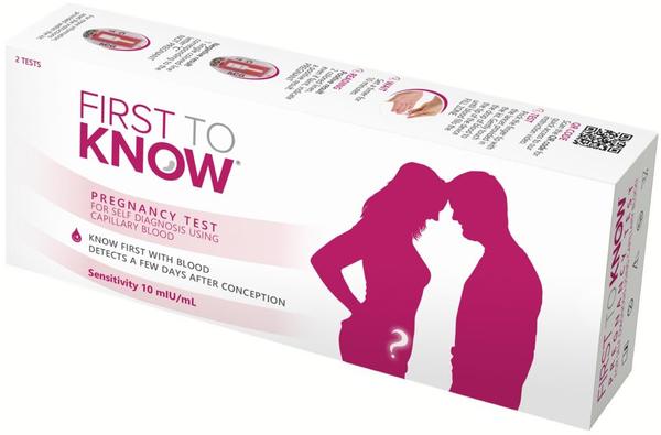 First to know Pregnancy Test