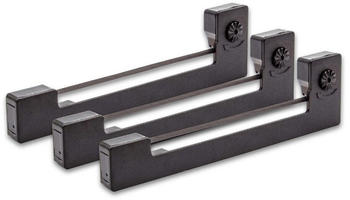 vhbw 3x Nylonband kompatibel mit Epson EHT 20, ERC 07, ERC 09, ERC 80, HX 20