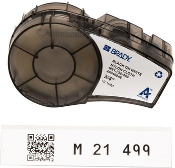Brady B-499 Nylon-Gewebeetiketten, matt