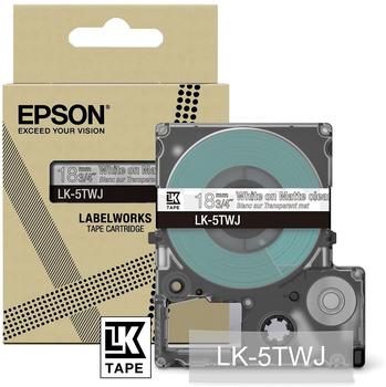 Epson C53S672068/LK-4TWJ DirectLabel-etikettes white on Transparent ma