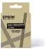 Epson Schrumpfschlauch weiß auf matt schwarz 24mm x 8m (LK-6BWJ)