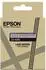 Epson LK-4UAS Beschriftungsband grau auf lavendel 12mm (C53S672107)