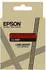 Epson LK-4RBF Etikettenband schwarz auf fluoreszierendem Rot 12mm (C53S672099)