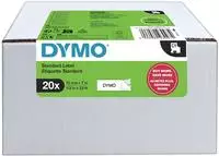 Dymo S0720530, Dymo Label Band D1 45013 (S0720530) schwarz auf wei&szlig; 12mm x 7m