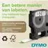 Dymo D1-Schriftband 9mm×7m schwarz/weiß, 10er-Pack (2231632)