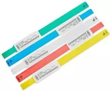 Zebra Z-Band Ultra Soft Armband 19mm x 152mm, synthetisch, Standardklebstoff (10015359K)
