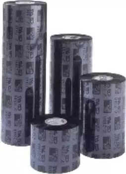 Zebra 5095 Harz-Farbband, schwarz, 40mm x 450m, 6 Stück (05095BK04045)