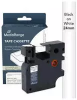 MediaRange Schriftbandka. Dymo D1/53713/S0720930 24mmx7m sw