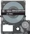 Epson LK-5BWJ Beschriftungsband matt, weiß auf schwarz, 18mm x 8m (C53S672083)