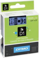 Dymo 45806, Dymo Label Cassette 19mm x 7m Schwarz auf Blau