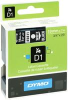 Dymo 45811, Dymo Label Band D1 45811 (S0720910) wei&szlig; auf schwarz 19mm x 7m