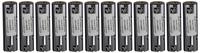Zebra 03200GS11007, ZEBRA 3200 schwarz Thermo-Druckfolien, 12 Rollen