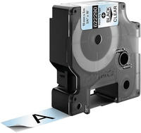 Dymo 622290, DYMO ID1 622290 19mm schwarz-klar