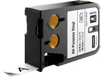 Dymo 1868752, Dymo Label Band XTL 1868752 Vinyl schwarz auf wei&szlig; 19mm x 7,5m (19mm x